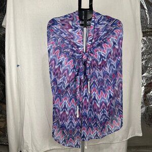 Tommy Bahama women's purple wrap sizz‎ O/S
